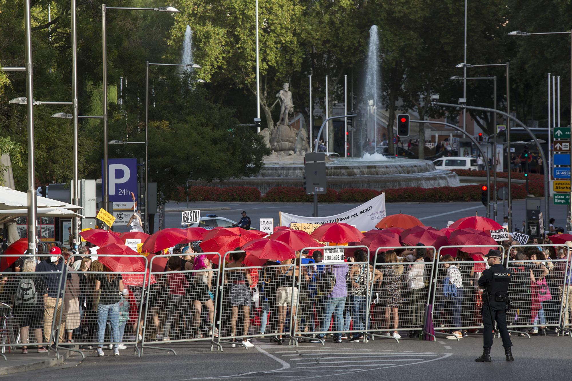 Concentración en contra de la Ley Abolicionista-Prohibicionista en Madrid. 4 de octubre de 2022 - 7